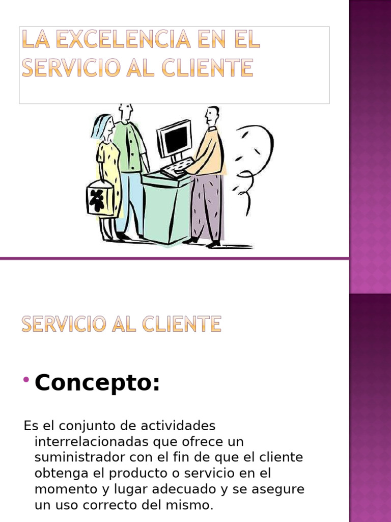 EXcelencia en La Atencion Al Cliente | PDF | Calidad (comercial)