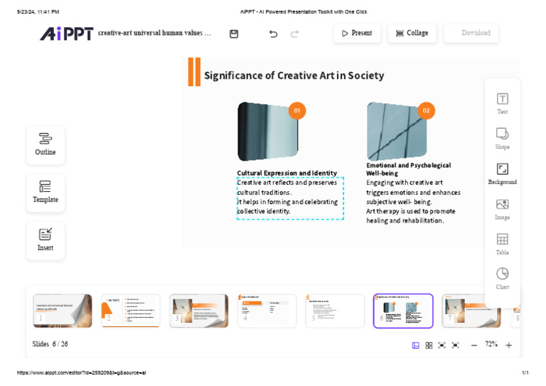 Aippt Ai Powered Presentation Toolkit With One Click6 Pdf The