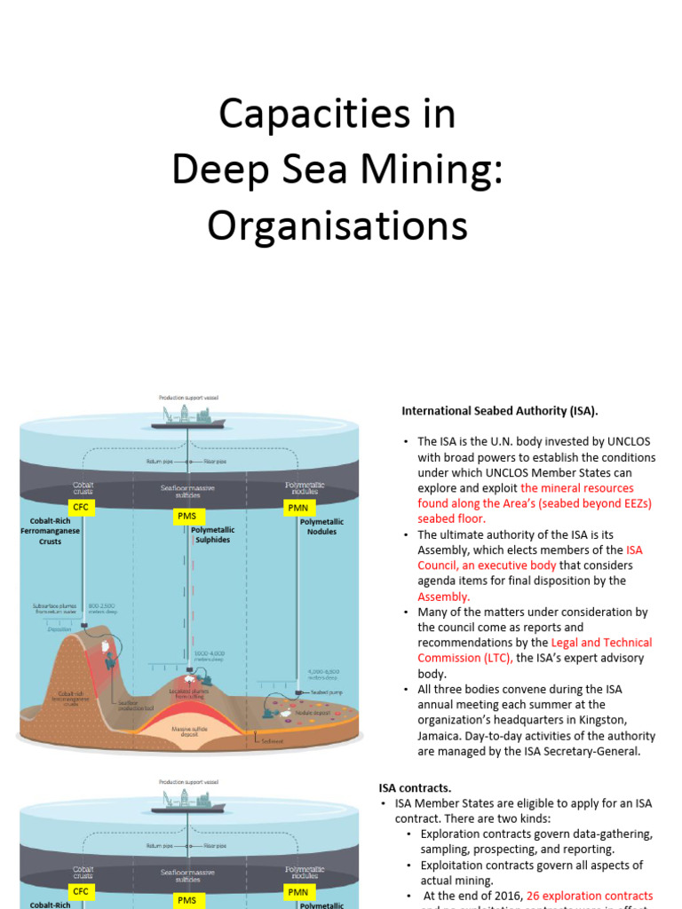 Capacity in Deep Sea Mining D | PDF | Hydrography | Physical Geography