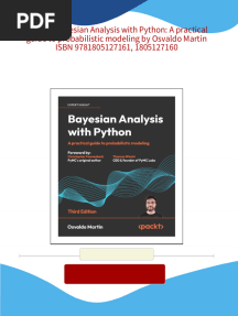 Instant download (Ebook) Bayesian Analysis with Python: A practical guide to probabilistic modeling by Osvaldo Martin ISBN 9781805127161, 1805127160 pdf all chapter