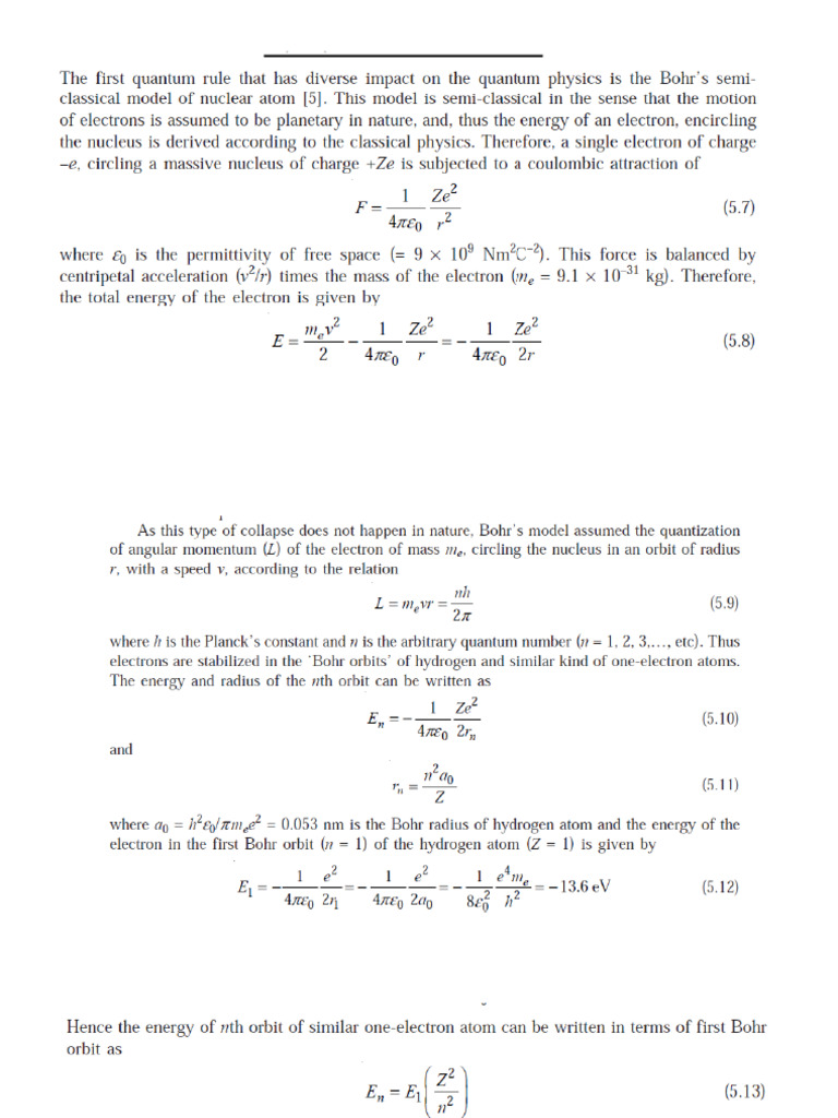 QM in Nanoscience-1 | PDF