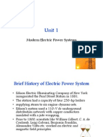 Unit 1 Unit 1 Unit 1 Unit 1: Modern Electric Power Systems