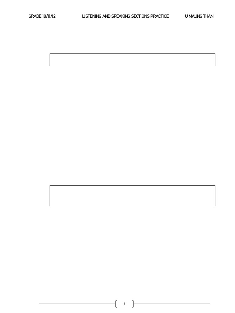 Listening and Speaking Practice Exercises | PDF | Electronic Waste | Waste