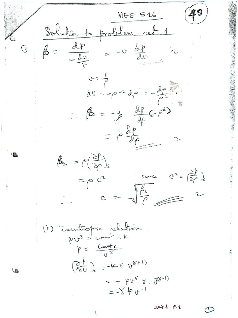 Solutions To Problems Set | PDF