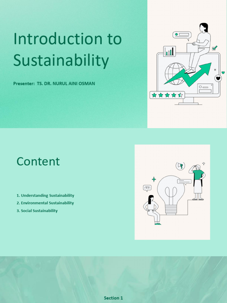 Introduction to Sustainability Concepts | PDF | Sustainability ...