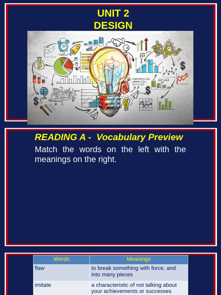 Reading Skills for Design Students | PDF | Friends