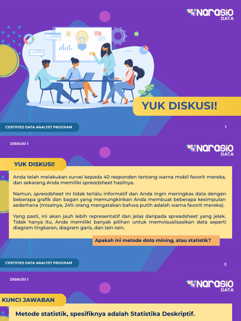 Metode Statistik vs Data Mining dalam Analisis Data | PDF