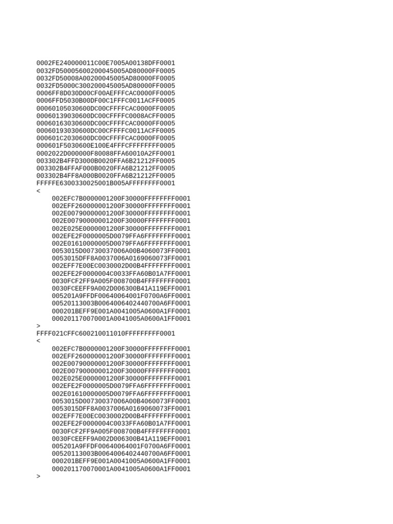 Hexadecimal Data Analysis | PDF