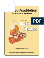 Guided Buddhist Meditation Primary Students