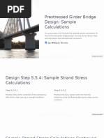 Haunch Design for Prestressed Beams | PDF | Beam (Structure) | Concrete