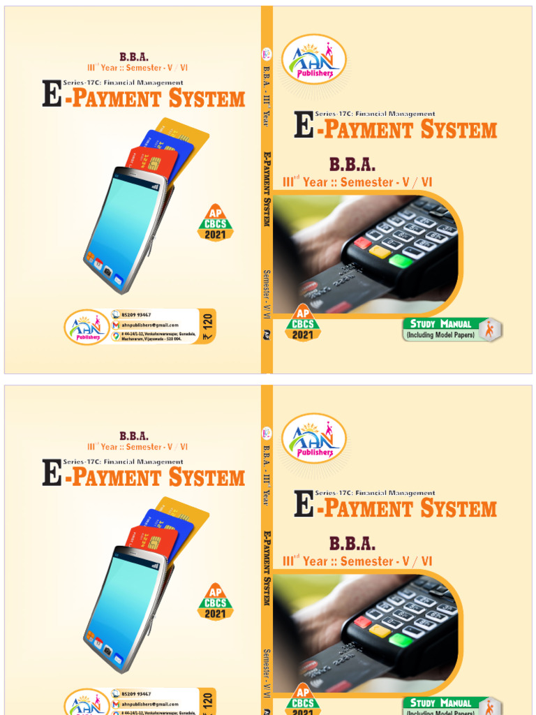 E-Payment System Overview | PDF