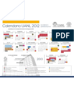 Calendario Uanl 2012