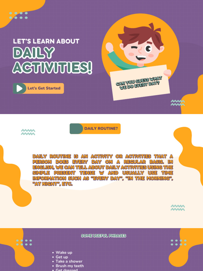 Daily Routines | PDF