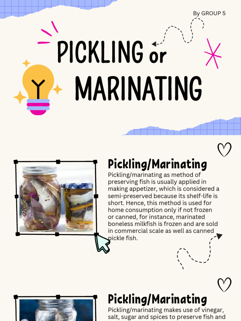 Fish Pickling and Marinating Guide | PDF | Marination | Pickling