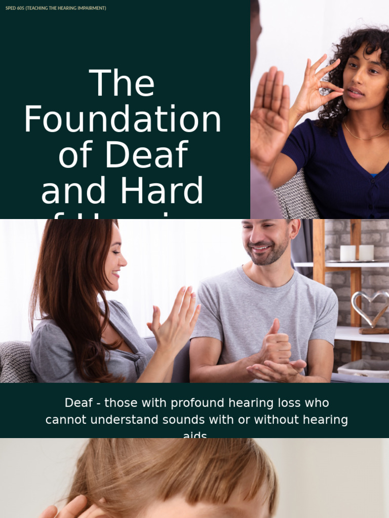 Understanding Hearing Impairments in Education | PDF | Hearing Loss ...