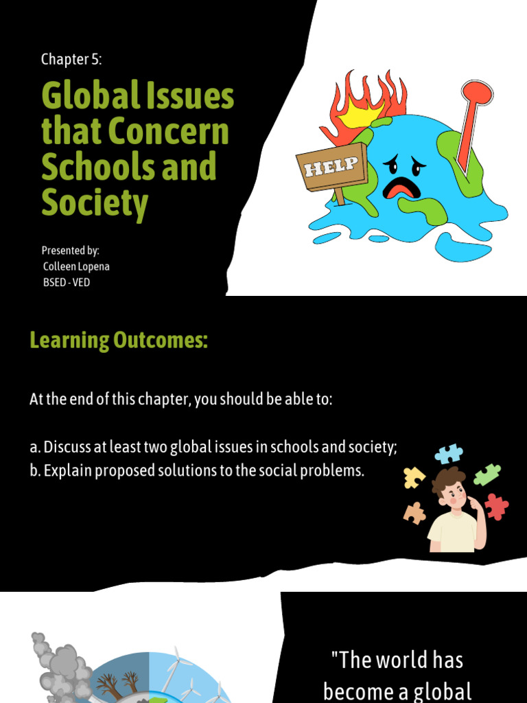 Global Issues Impacting Education Today | PDF | Violence | Corruption