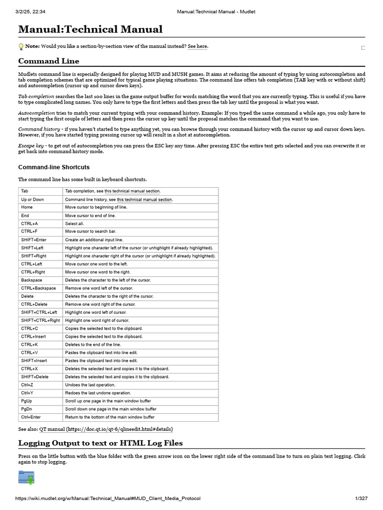 Mudlet Command Line Features Guide | PDF | Regular Expression | Command ...