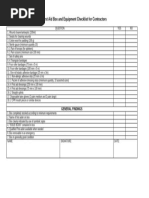 First Aid Checklist | PDF | First Aid