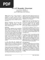 WLAN Security: Overview: Saad Hamid, MSEE-12