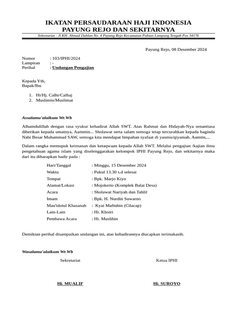 IKATAN PERSAUDARAAN HAJI INDONESIA | PDF