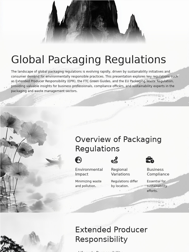 Global Packaging Regulations | PDF | Sustainability | Recycling