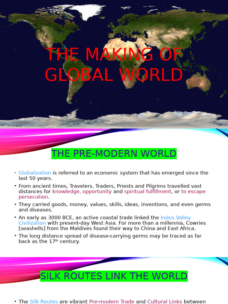 Pre-Modern Global Trade and Culture | PDF | Great Depression | Bretton ...