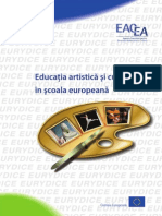 Educatie Artistica Si Culturala in Scoala Europeana