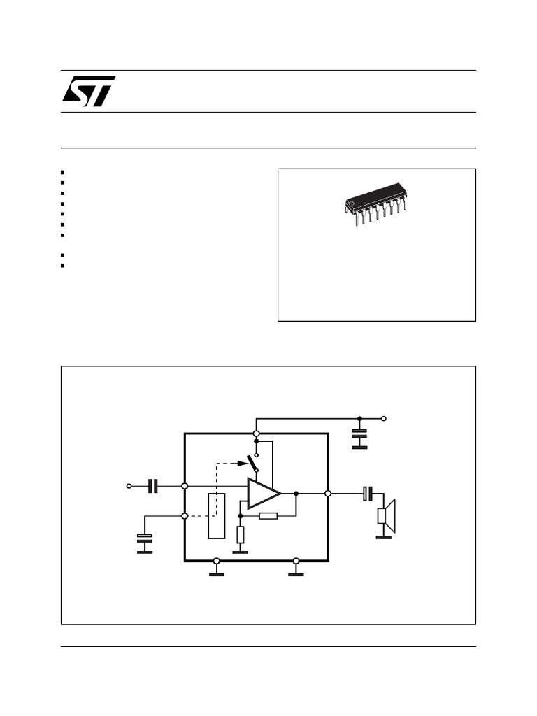 Tda 7267 | PDF | Amplifier | Computer Engineering