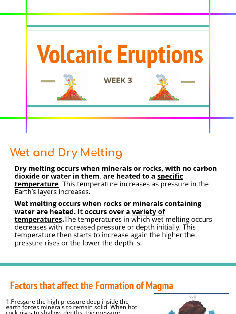 Volcanic Eruptions | PDF | Magma | Volcano