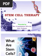Download Stem Cell Therapy Ppt by jeyacharles SN82761176 doc pdf