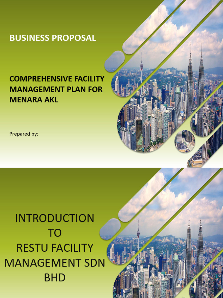 Facility Management Proposal for Menara AKL | PDF | Reliability ...