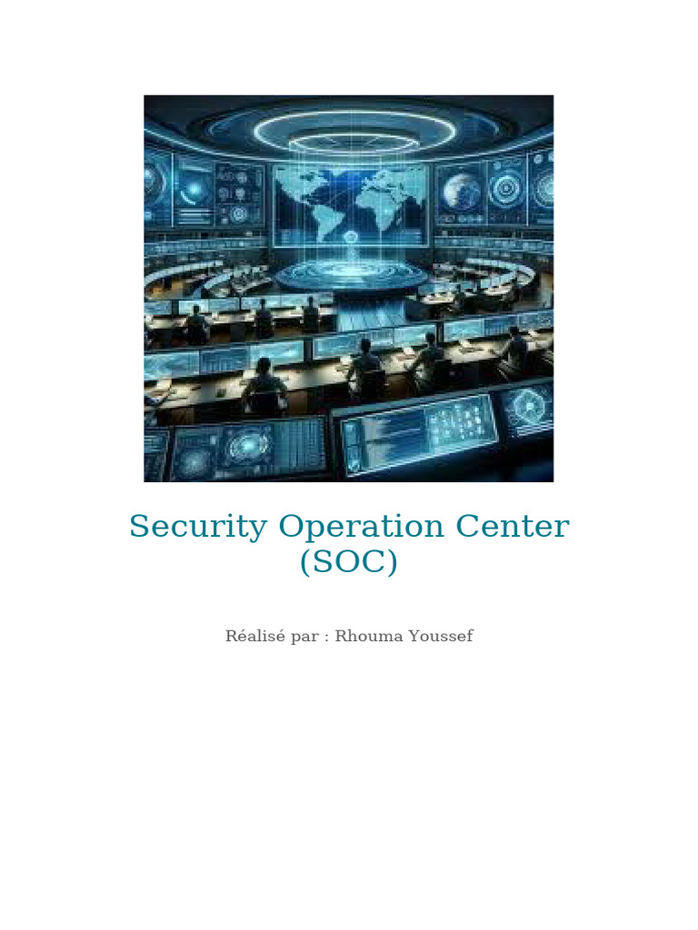 Security Operation Center | PDF