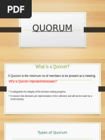 Quorum Requirements in the Philippines | PDF | Quorum | Board Of Directors