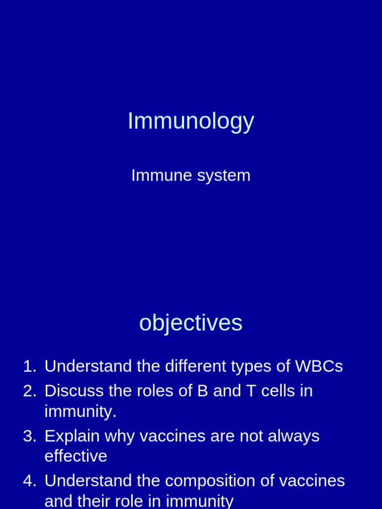 Lecture 2-The Immune System | PDF | Immune System | Antibody