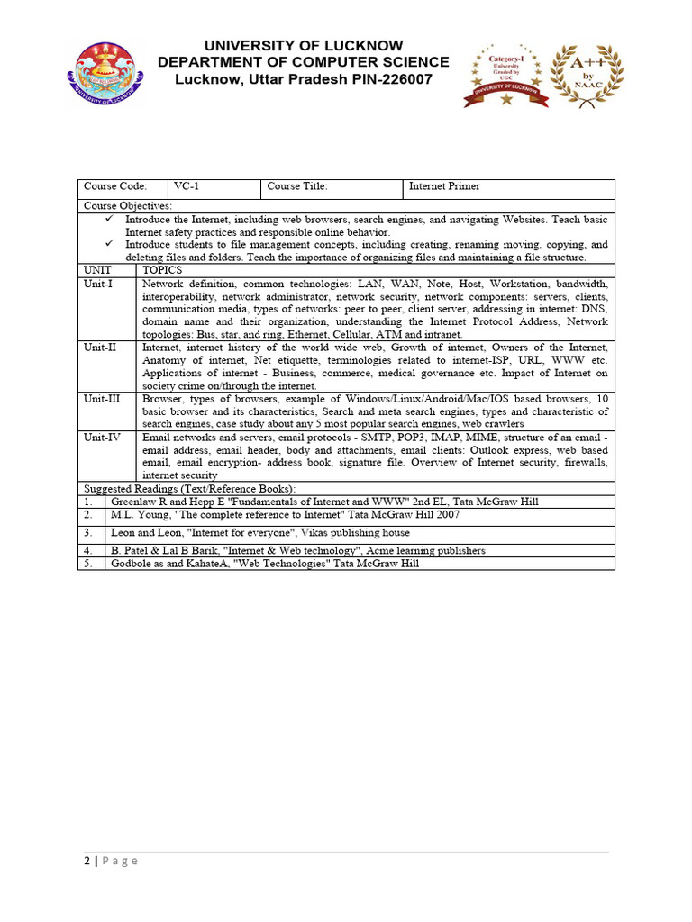 Sy 34 | PDF | Computer Network | World Wide Web