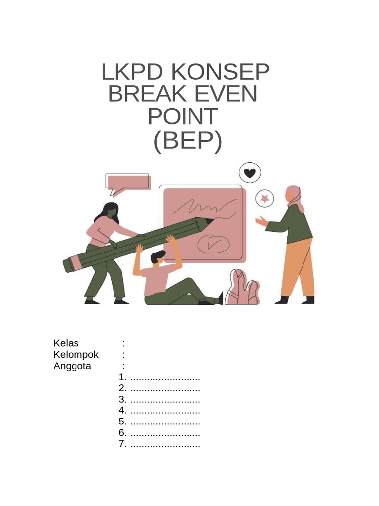 Memahami Konsep Break Even Point (BEP) | PDF