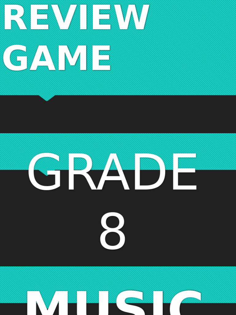 Review Game in Grade 8 | PDF | Infection