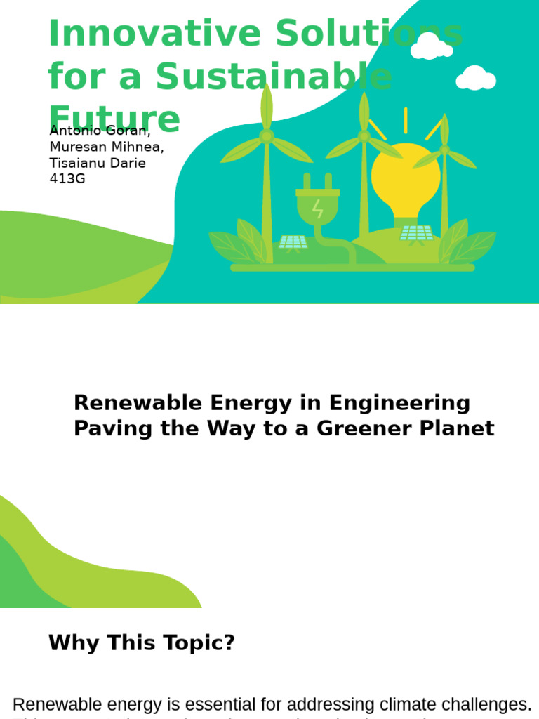 Merged Renewable Energy Presentation | PDF