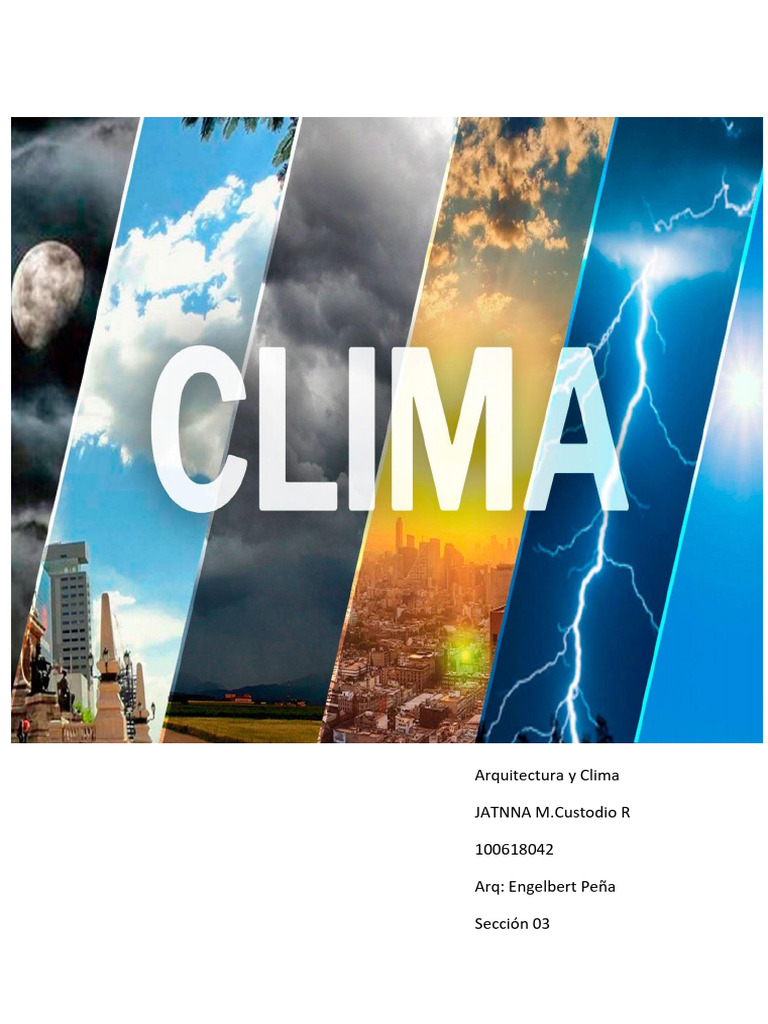 Clima y Diseño 2 | PDF