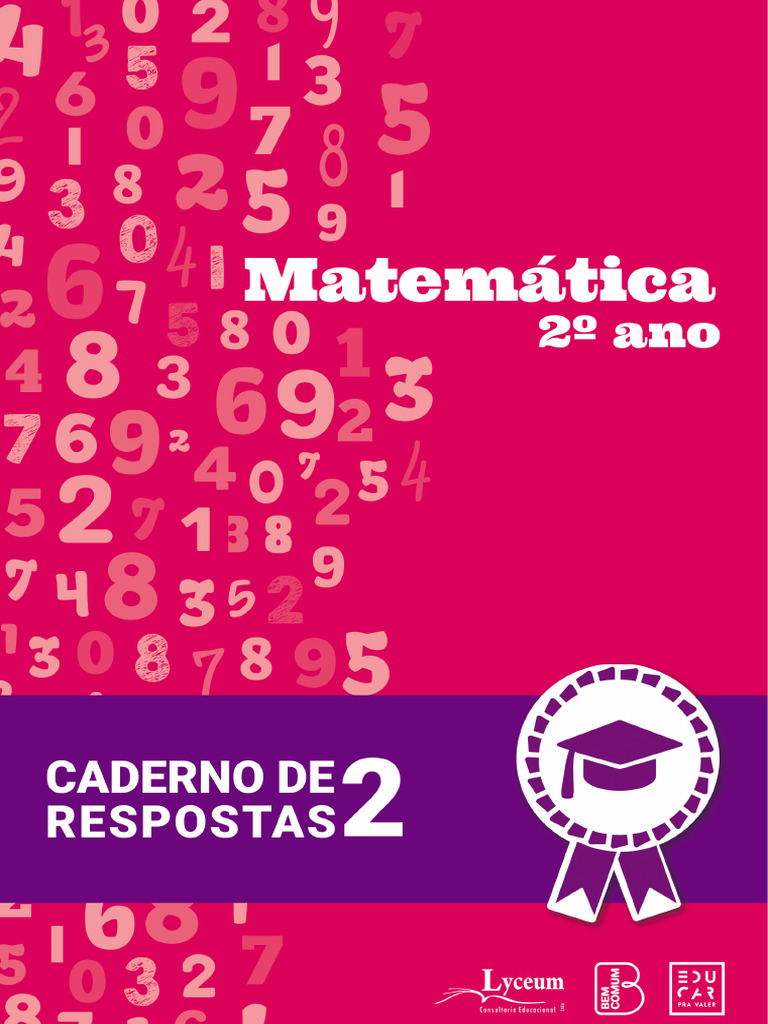 Respostas Matemática 2º Ano Lyceum | PDF