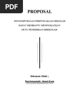 Download Proposal Penyempurnaan Perpustakaan by Rachmawati SN82767097 doc pdf