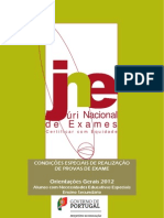 Orientacoes Gerais Exames rio 2012