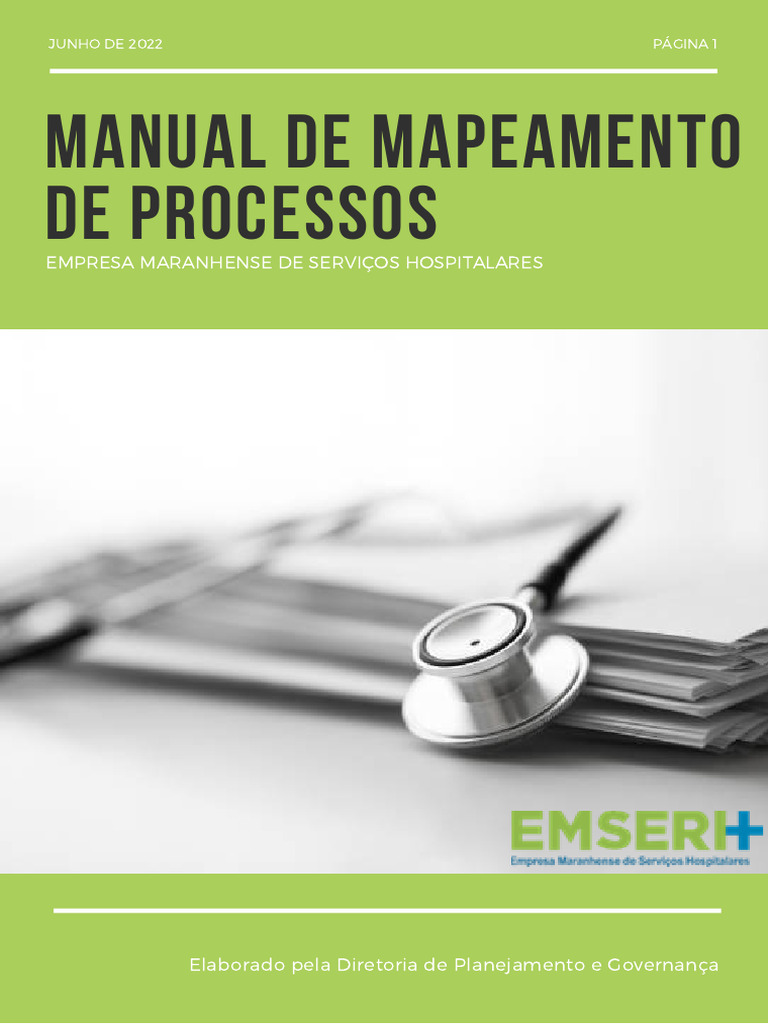 Manual de Mapeamento de Processos | PDF | Avaliação comparativa