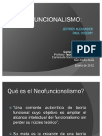 NEOFUNCIONALISMO