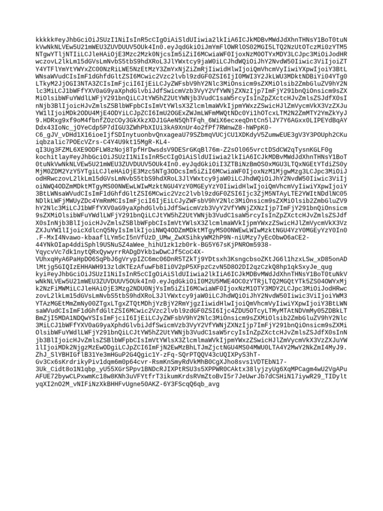 JSON Web Token Structure Explained | PDF