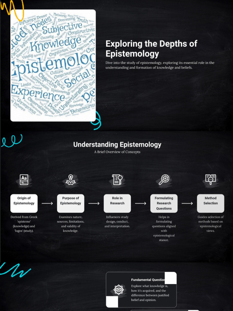 Epistemology's Role in Research Design | PDF