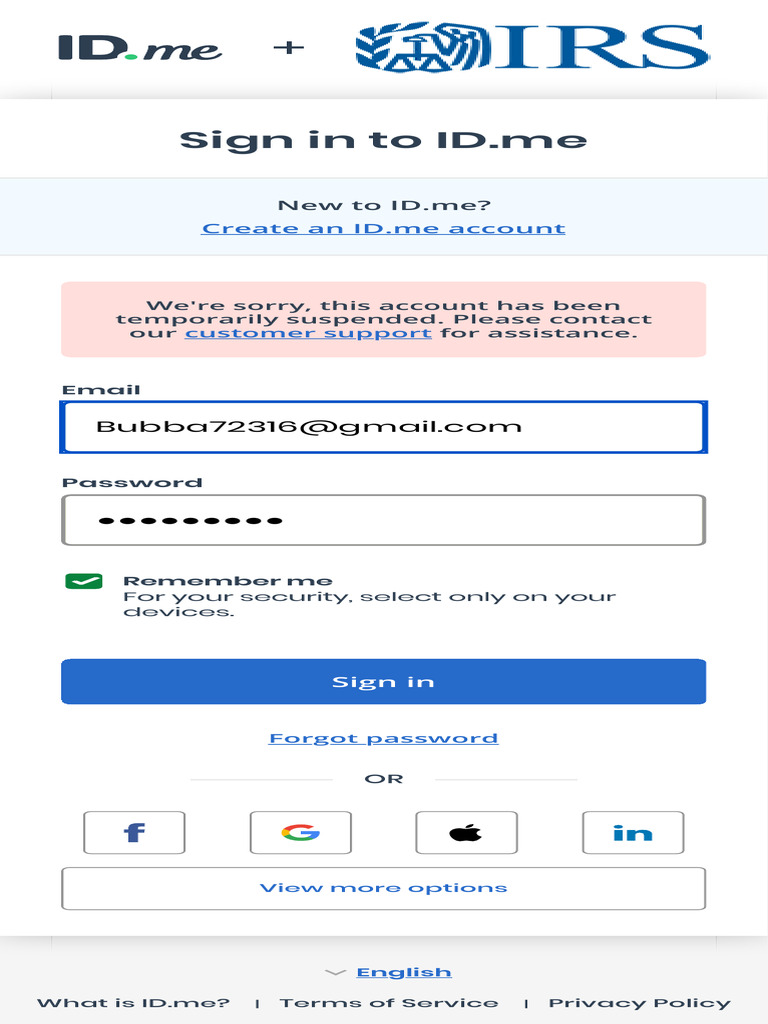 ID.me Sign In Instructions | PDF