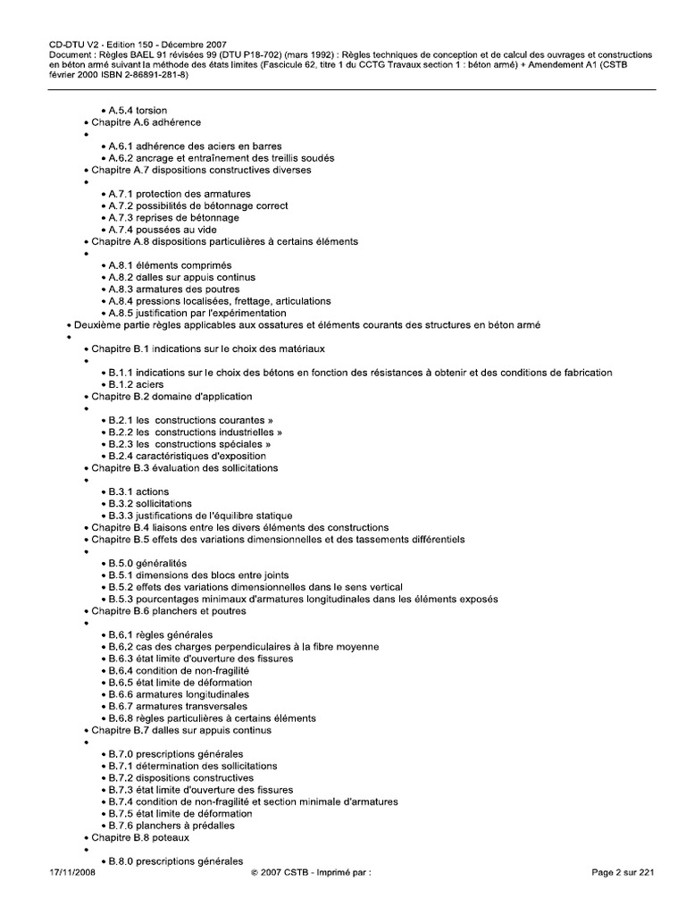 Regles bael revisees 99 1 pdf
