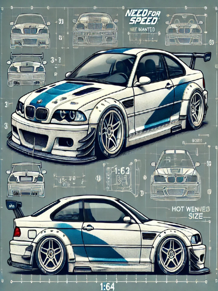 BMW m3 GTR E46 Nfs MW Scaled | PDF