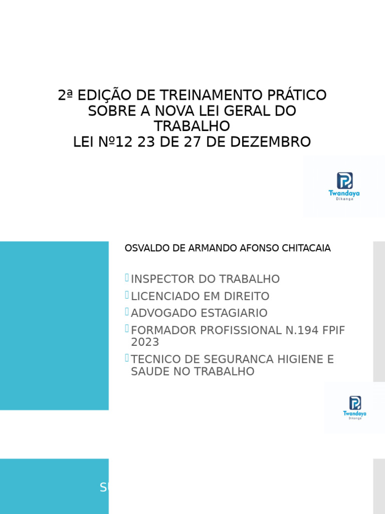 Âmbito de Aplicação da Nova LGT | PDF | Economia | Justiça